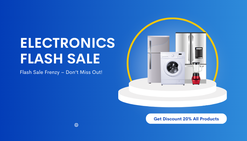 Smart Living: Flash Sale on Electronics